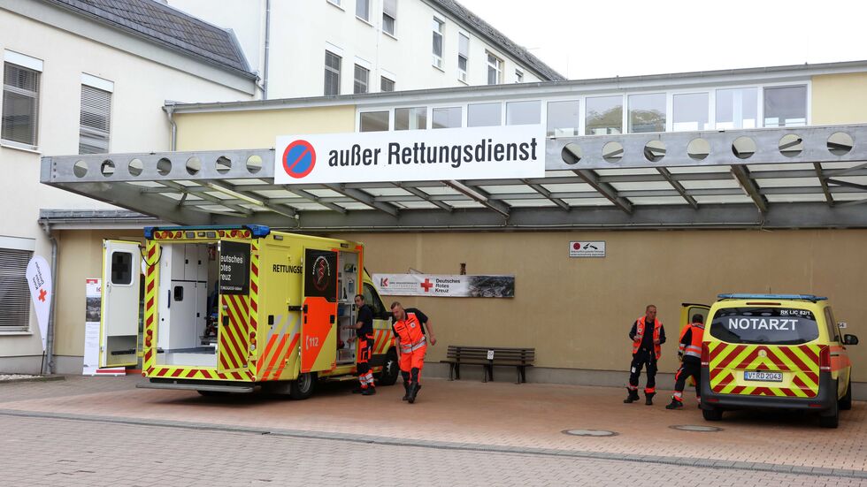 Blick auf die modernisierte Notaufnahme