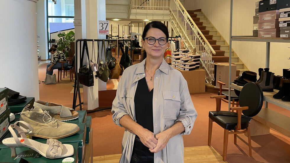 Sabine Jahreis und ihr Team verabschieden sich von den Kunden - dankbar.