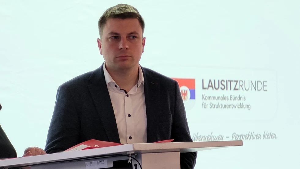 Hendryk Balko, Sprecher der Lausitzrunde Hendryk Balko, Sprecher der Lausitzrunde