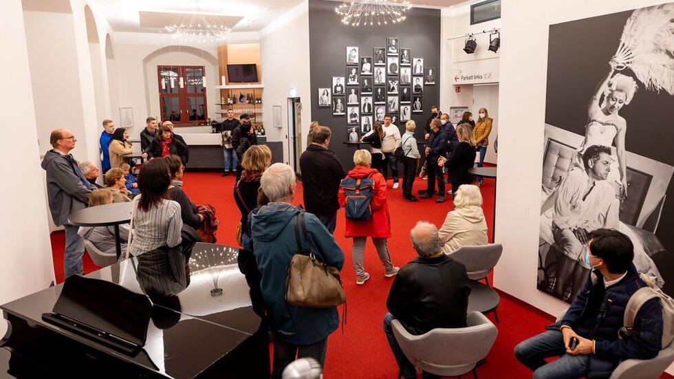 Besucher der Kunstsammlungen