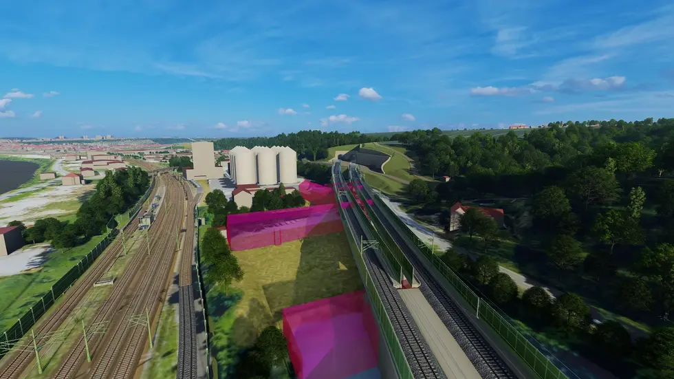 Der Tunnel soll bei Heidenau beginnen