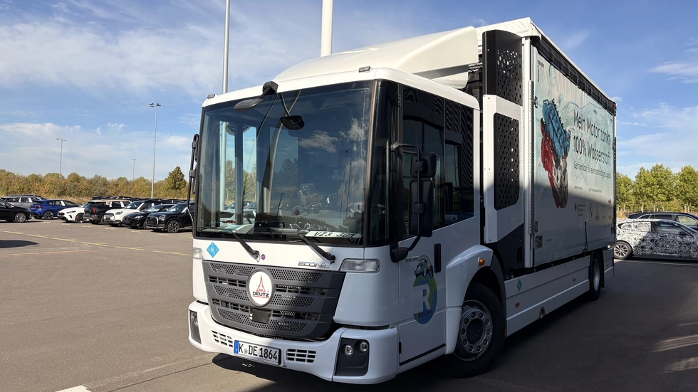 Auch einige Lkws in der Logistik sollen mit Wasserstoff fahren. Auch einige Lkws in der Logistik sollen mit Wasserstoff fahren.