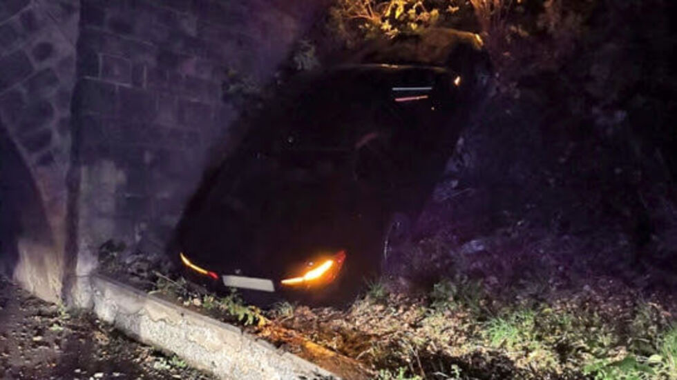 So haben die Polizeibeamten den BMW des 46-Jährigen vorgefunden.