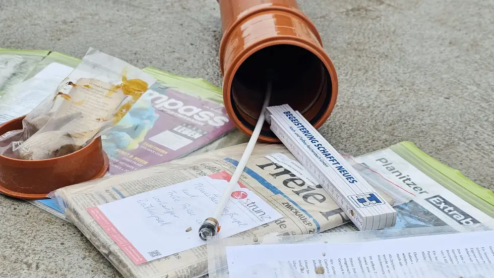 Inhalt der Zeitkapsel