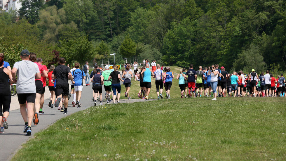 Läuder beim Stadtlauf 2019