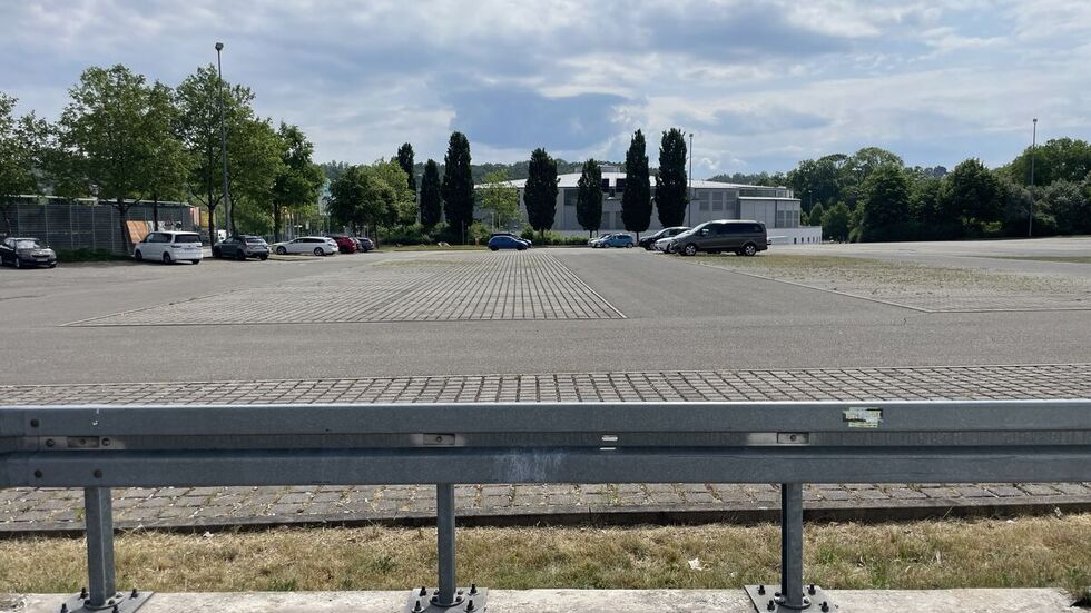 Parkplatz der Stadthalle