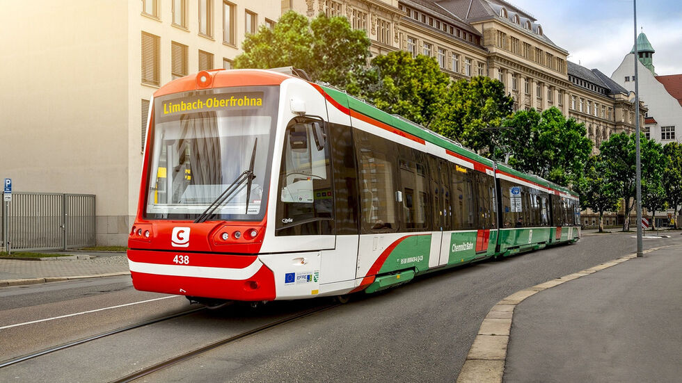 In Chemnitz soll die Trasse einmal auf der Hartmannstraße verlaufen.