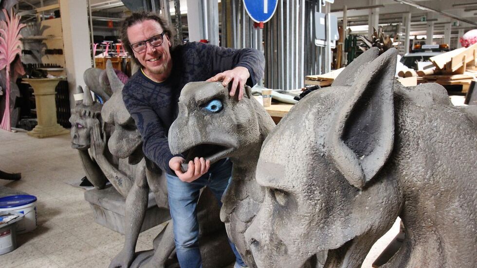 Alexander Müller-Leichsner plant und koordiniert die Gestaltung des Festivalgeländes.