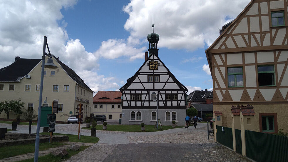 Das Geländer der Saigerhütte gehört seit 2019 zu den Welterbebestandteilen der Montanregion.