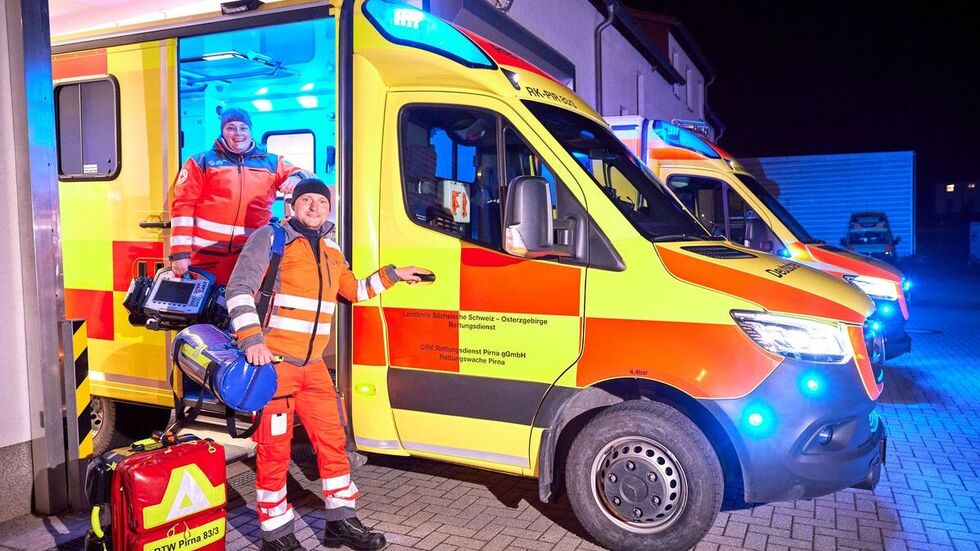 Das Fahrzeug ist bereits in der Stadt unterwegs.