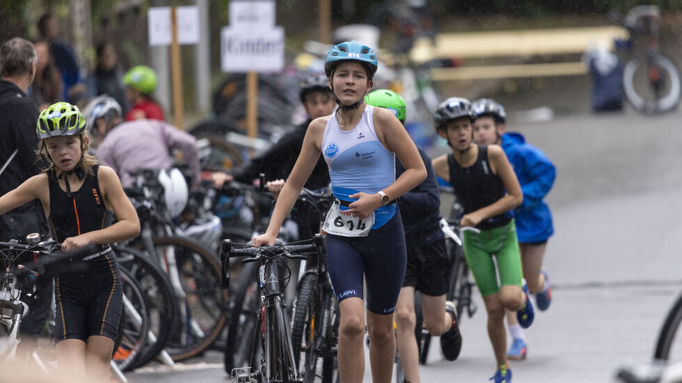 Der 12. Zwickauer Triathlon war geprägt von vielen jungen Teilnehmerinnen und Teilnehmern.