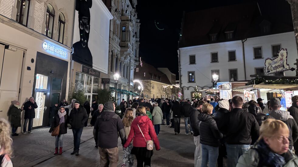 Viele besuchten auch die Zwickau Arcaden, um danach zum Weihnachtsmarkt zu gehen.
