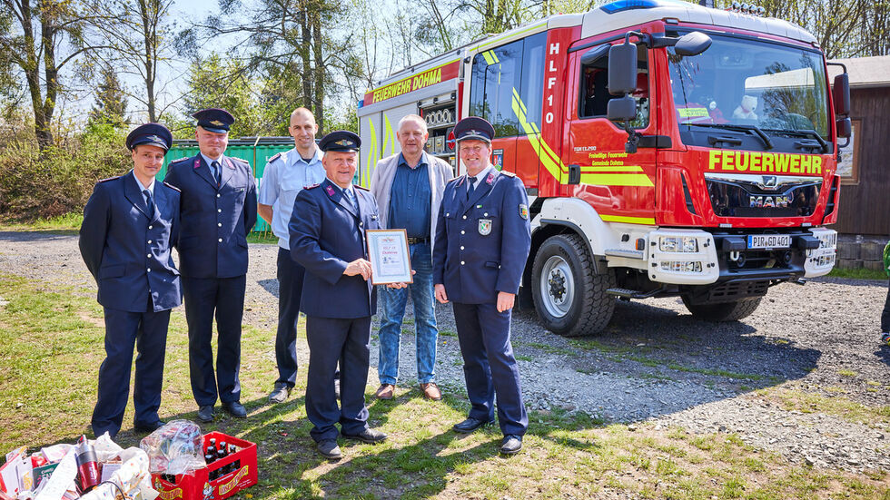 Die Freiwillige Feuerwehr der Gemeinde Dohma hat bereits im Dezember ein neues Löschgruppenfahrzeug bekommen. Am Wochenende wurde es der Öffentlichkeit präsentiert. 