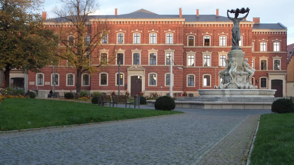 Gerichtsgebäude am Görlitzer Postplatz