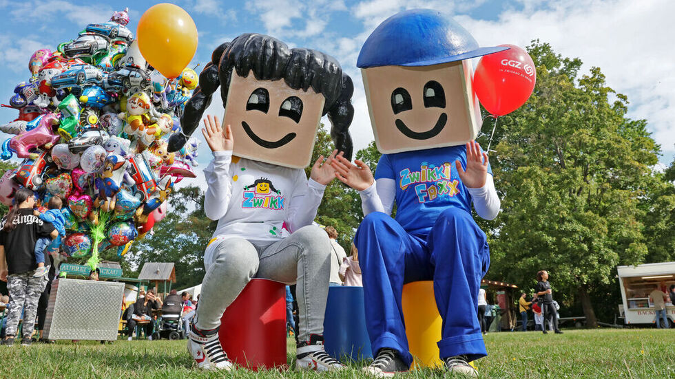 Zwickaus größtes Kinderfest "Zwikkifaxx" bietet am Samstag Spiel und Spaß rund um den Schwanenteich.
