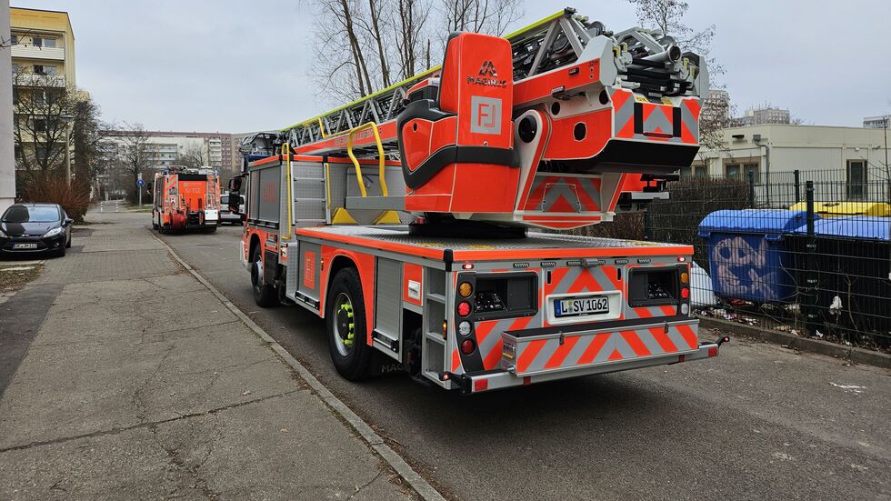 Die Kameraden am Einsatzort.