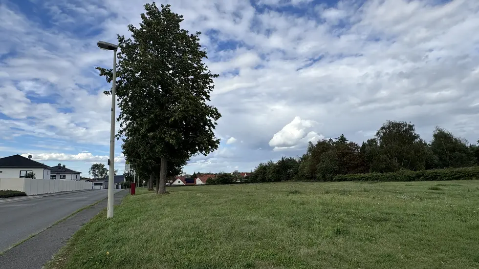 Auf dieser Wiese soll die Rettungswache errichtet werden Auf dieser Wiese soll die Rettungswache errichtet werden