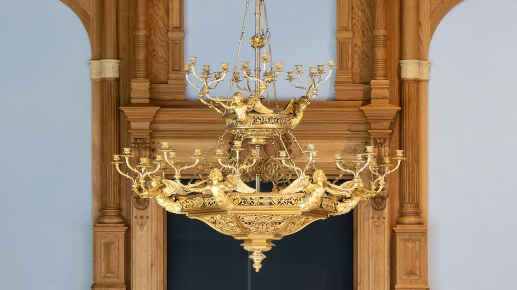 Kronleuchter im Propositionssaal