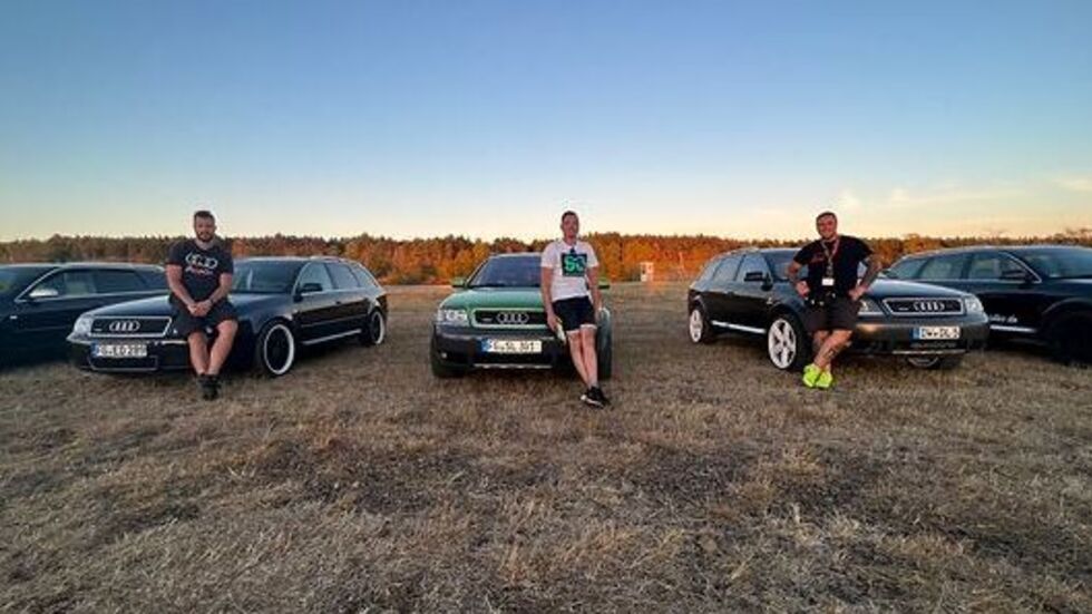 Die Audifans aus Dippoldiswalde wollen den Rekord knacken.