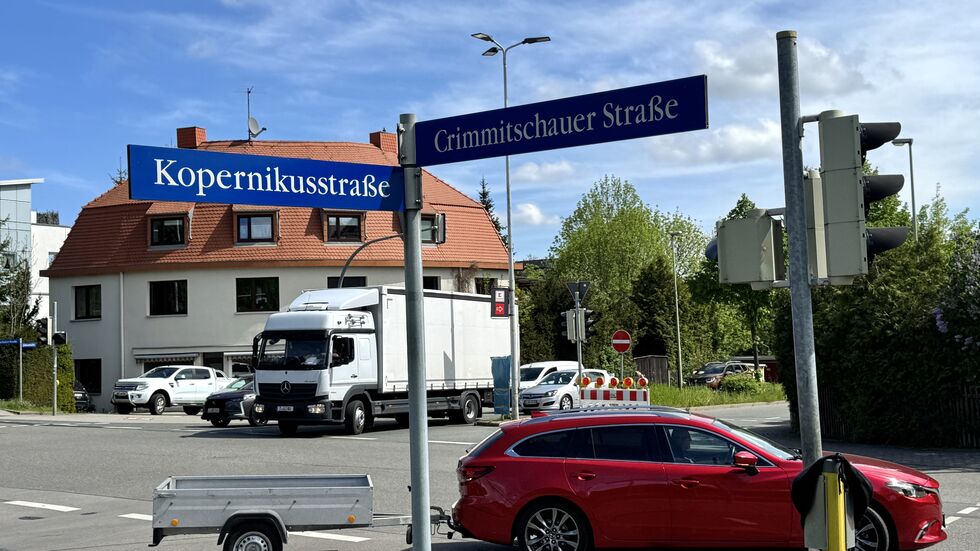 Kreuzung Crimmitschauer/Kopernikusstraße