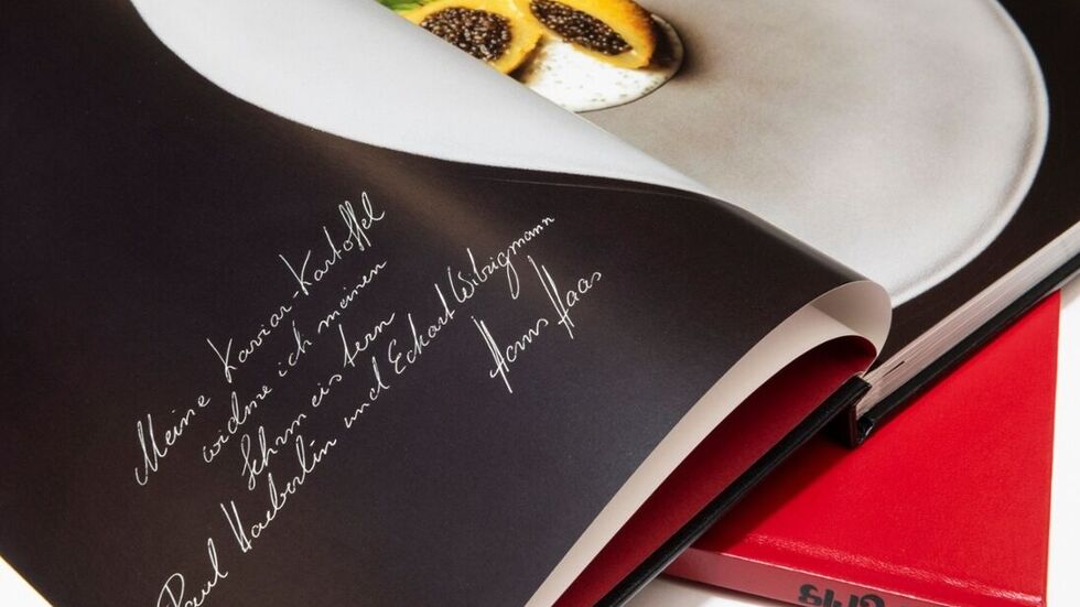 Ausschnitt aus "25 Jahre Tantris"  von Hans Haas.