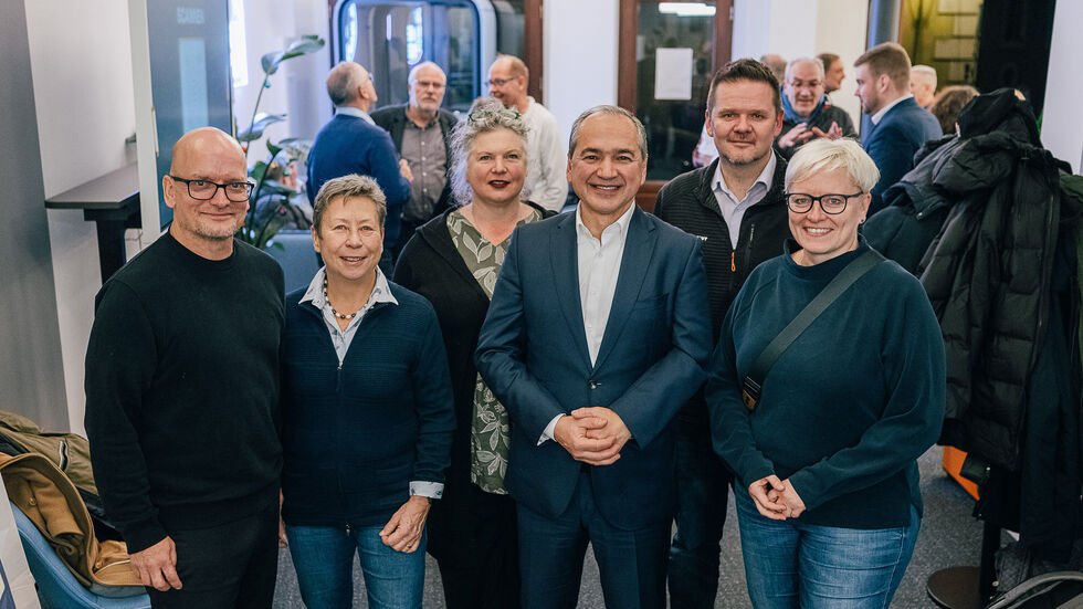 Sie unterstützen den Görlitzer Oberbürgermeister Octavian Ursu (Bild Mitte) bei der erneuten Kandidatur als OB.