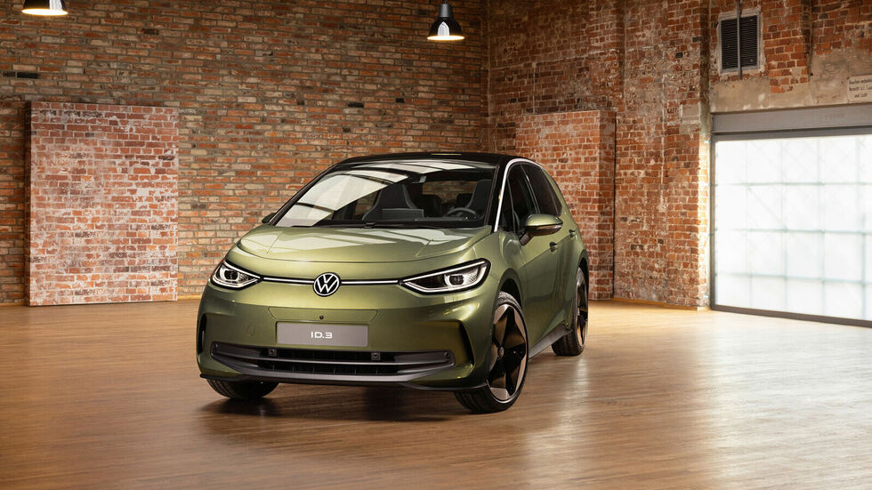 Der neue ID.3 wurde am Mittwoch in der Gläsernen Manufaktur in Dresden vorgestellt.