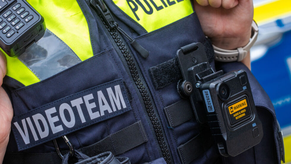 Bodycam hat den Vorfall aufgezeichnet. Symbolbild
