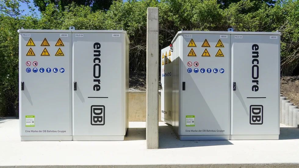 Batteriespeicher an der Sparkassen-Arena