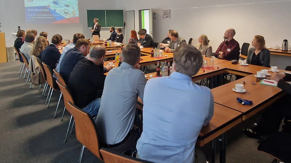 Die Kick-Off-Veranstaltung zum Projekt fand im Januar statt.