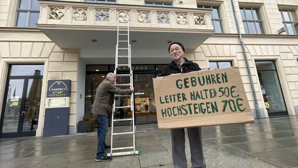 Karl-Ernst Müller (l.) und Martin Böttger Karl-Ernst Müller (l.) und Martin Böttger