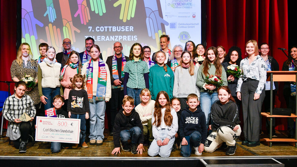 Verleihung des Cottbuser Toleranzpreises 2023