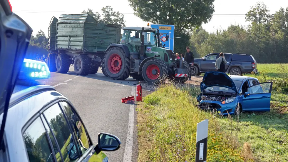 Der Unfall passierte etwa 7:40 Uhr Der Unfall passierte etwa 7:40 Uhr