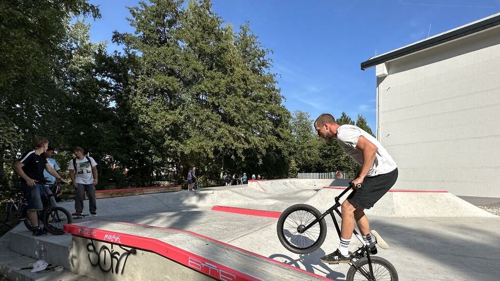Die Anlage lässt die Skater-Herzen von Groß und Klein höherschlagen.