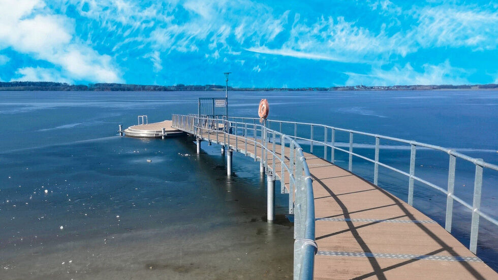 Der Bautzener Stausee. Hier war ein 72-Jähriger unterwegs, als Angehörige ihn als vermisst meldeten. 