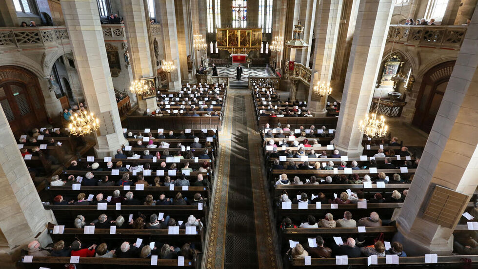 An Heiligabend sind die Zwickauer Kirchen meist gut gefüllt. 