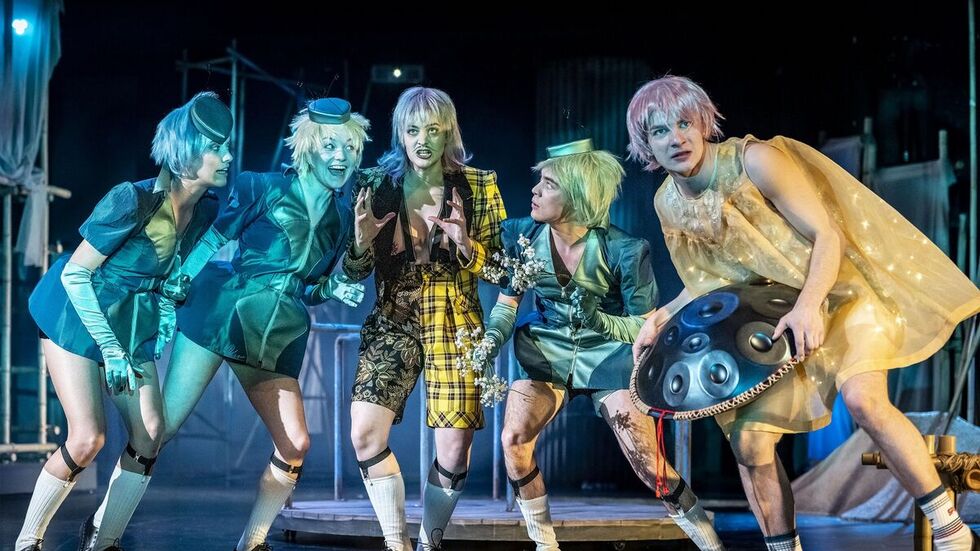 Szene aus "Ein Sommernachtstraum"