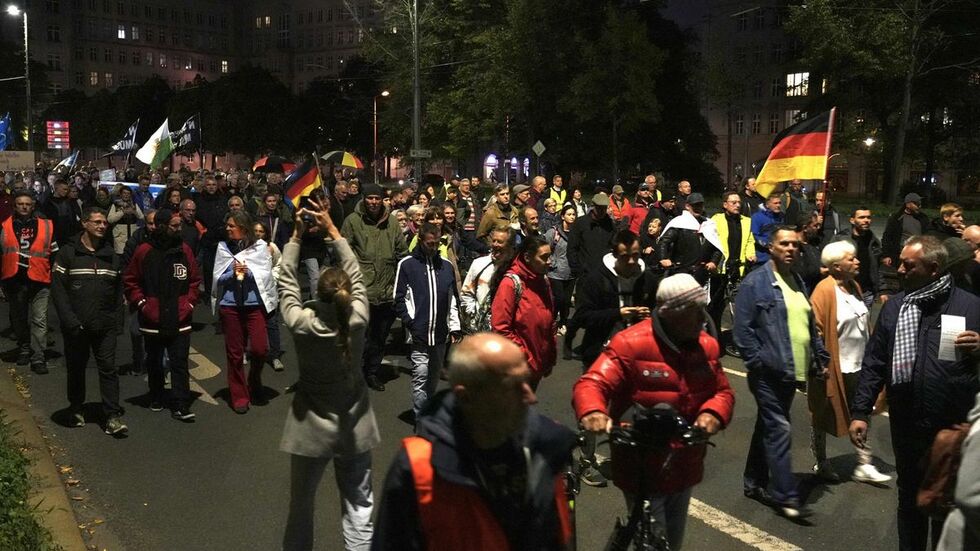 Auch in Leipzig gab es wieder Proteste 