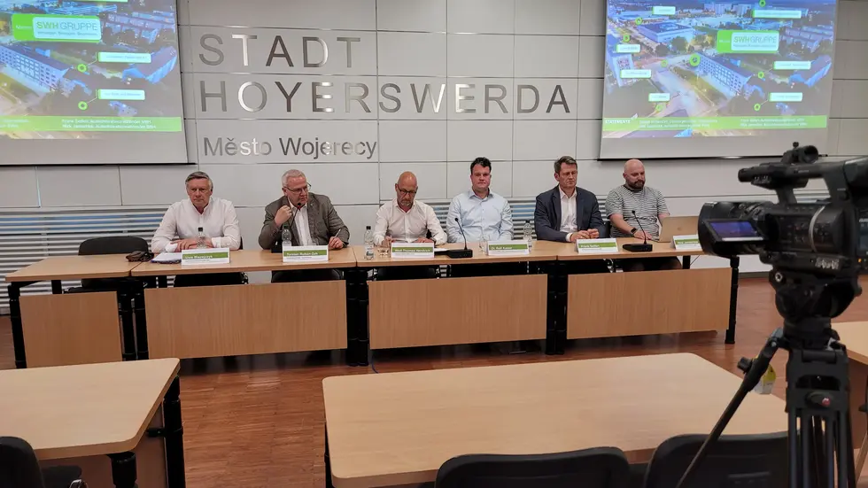 Auf einer Pressekonferenz wurden gestern die Pläne für die strategische Neuausrichtung der Stadtwerke Hoyerswerda Gruppe vorgestellt.