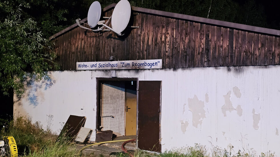Am 22. Juni hatte es im Regenbogenhaus gebrannt.