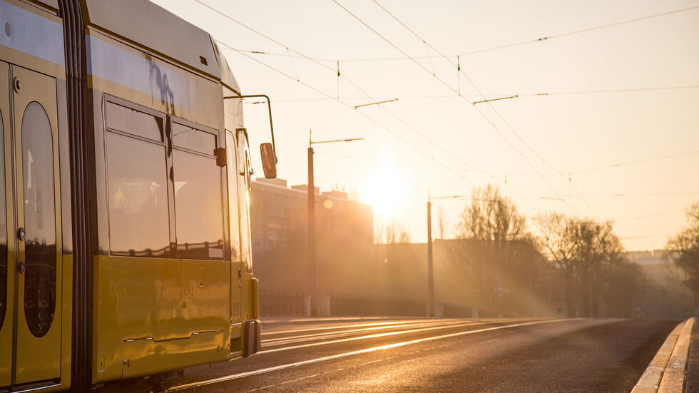 Sonnige Aussichten? Mit den DVB und SachsenEnergie sicherlich!