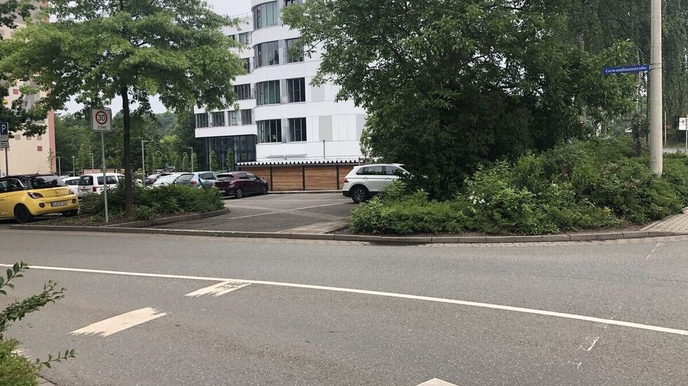 Beim Einbiegen in die Gewandhausstraße geschah der Unfall. 