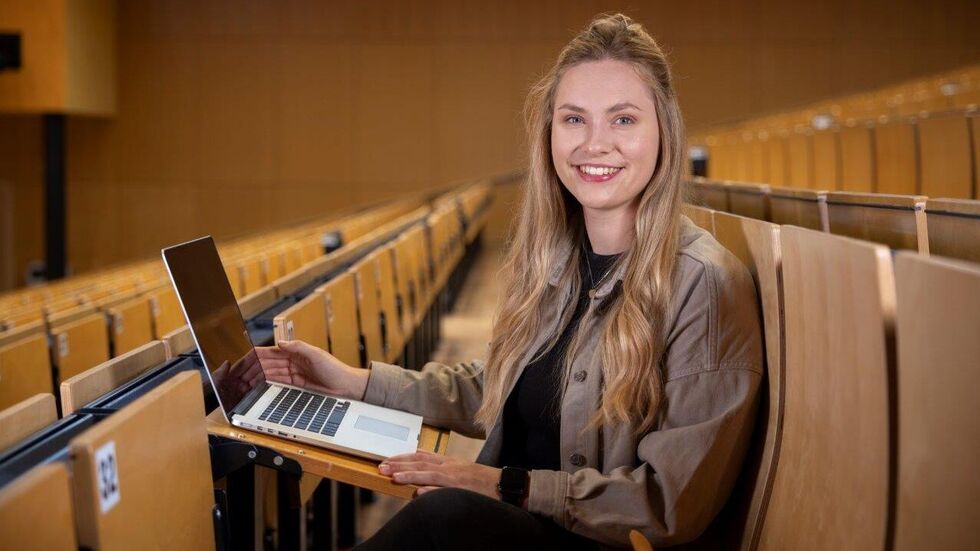Selina Hartmann, Masterstudentin der Bewegungswissenschaft in der Prävention und Rehabilitation.