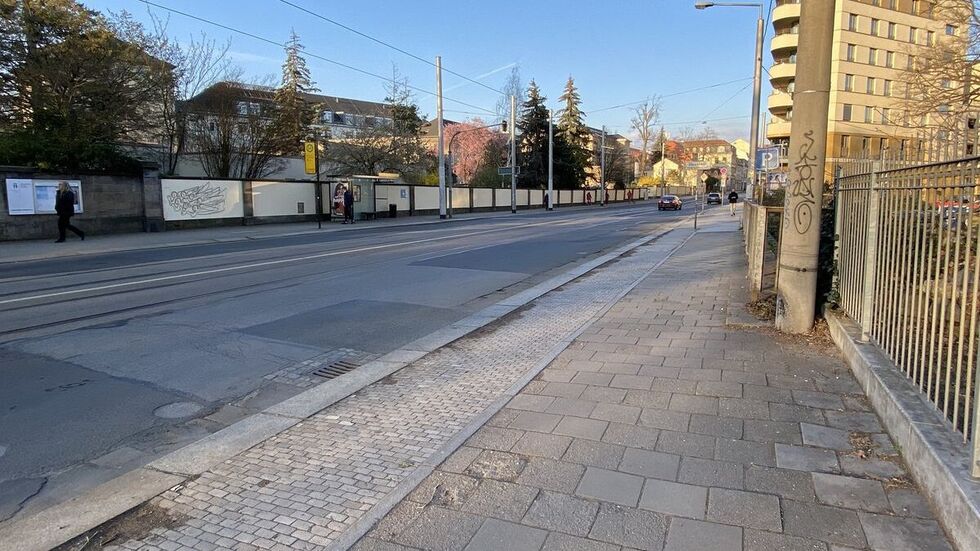 Die Prießnitzbrücke auf der Bautzner Straße wird demnächst erneuert.

