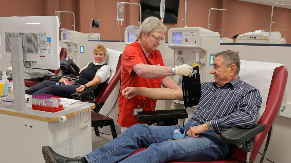 Blutspenden mitten im Einkaufszentrum: Das ist jetzt in der Sachsen-Allee möglich. Blutspenden mitten im Einkaufszentrum: Das ist jetzt in der Sachsen-Allee möglich.