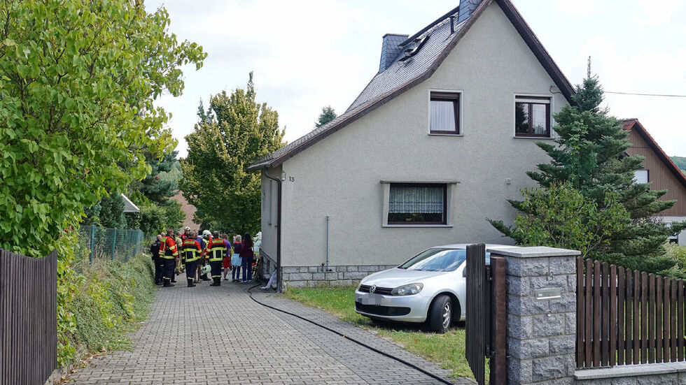 In diesem Haus kam es zur Explosion.