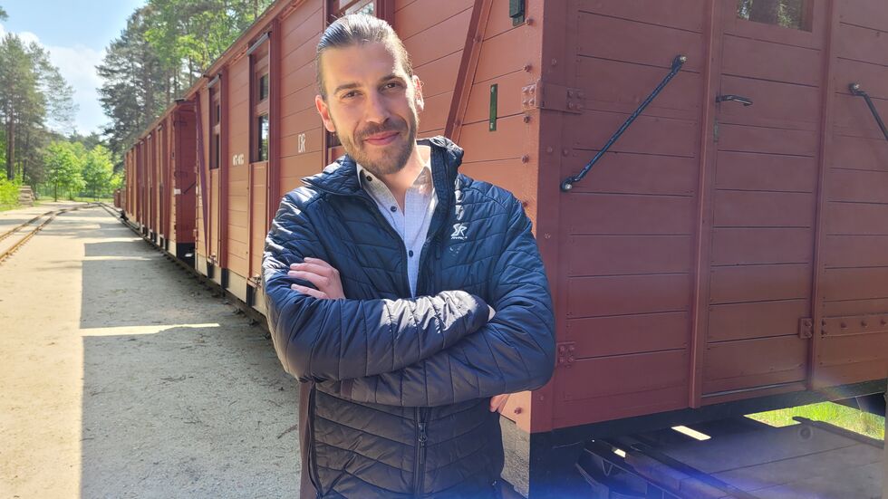 Max Mütze, Geschäftsführer der Waldeisenbahn Muskau