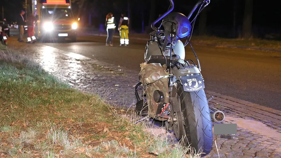 Am Motorrad entstand ein Sachschaden in Höhe von rund 3.000 Euro, so die Polizei