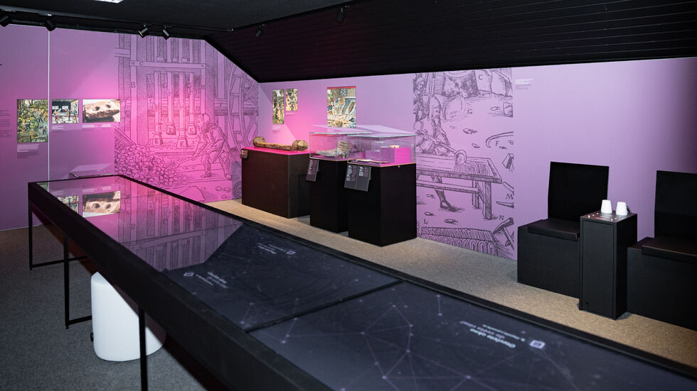 Die Ausstellung ZINN & SEIN in der Zinngrube Ehrenfriedersdorf