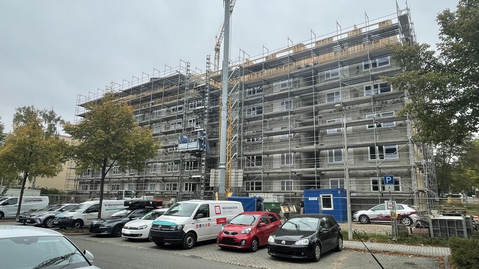 Baustelle Astronomenweg 2 - 8 in Eckersbach